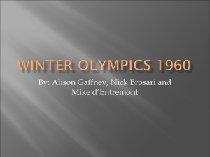 Winter Olympics 1960