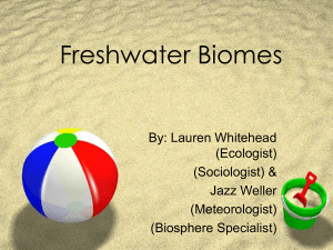FreshWater Biomes