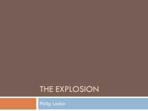 The Explosion Powerpoint