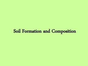 Soil Formation and Composition PPT