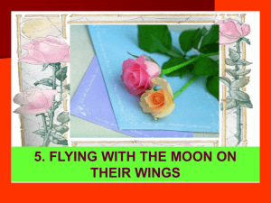 5. FLYING WITH THE MOON ON THEIR WINGS
