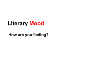 Literary Mood - ereadingworksheets