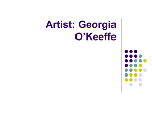 Artist: Georgia O`Keeffe