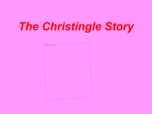 The Christingle Story