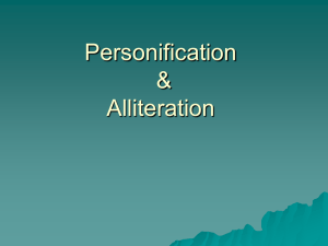 Personification_and_Alliteration Holes Powerpoint