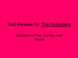 Test Review for The Outsiders