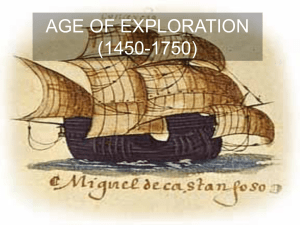 AGE OF EXPLORATION (1450-1750)