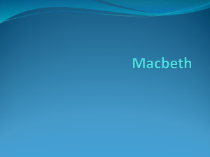 Macbeth Themes (Ordinary Level)