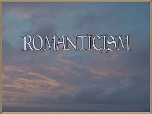 Romanticism and Mary Shelley