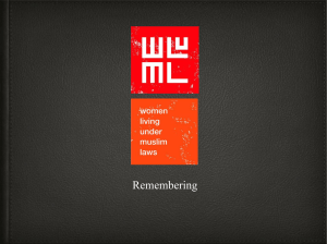 CSW WLUML-presentation-remembering