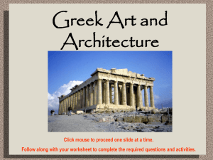(Greek Architecture).