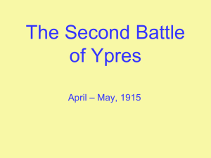The Second Battle of Ypres