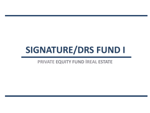 signature /drs fund i