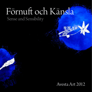 Avesta Art 2012 Sense and Sensibility