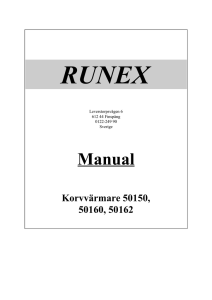 Manual - RUNEX