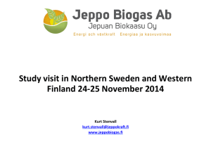 Kurt Stenvall, Jeppo Biogas Ab