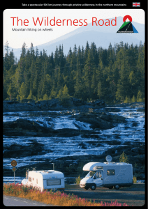 Wilderness Road brochure