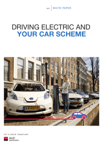 DRIVING ELECTRIC AND YOUR CAR SCHEME