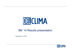 Q3 2014 Results Presentation