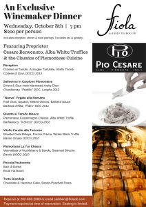 Pio Cesare Invitation
