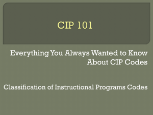 CIP: 101 - The University of Texas at Austin