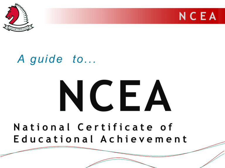 What Is Ncea Certified