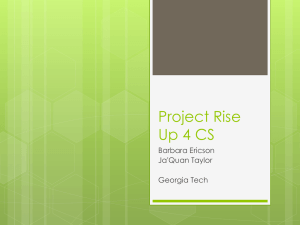 Project Rise Up 4 CS