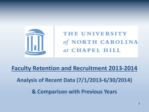 Prof. Strauss`s PowerPoint - UNC Office of Faculty Governance