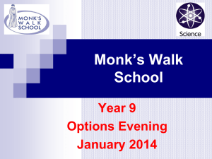 Monk*s Walk School - Monk`s Walk School
