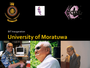 bitinaugv1 - CODL, University of Moratuwa