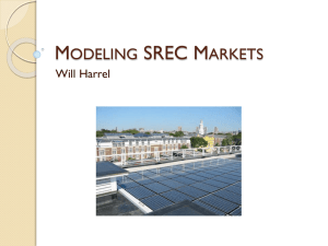 Massachusetts SREC Market