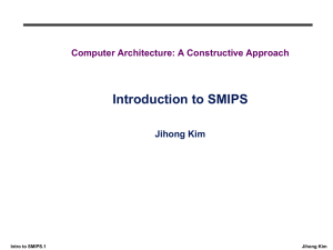 MIPS Registers - Computation Structures Group
