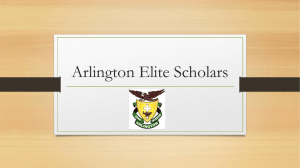 Elite Scholars Program - Arlington Christian School