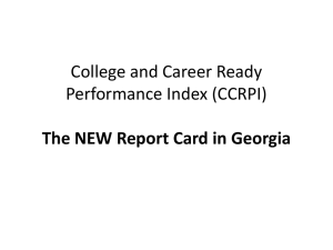 CCRPI Presentation - Atlanta Public Schools