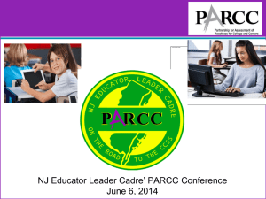 New Jersey PARCC ELC Conf_KeyNote