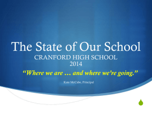 TEST - Cranford High School