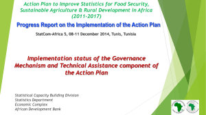 Implementation status of the Governance Mechanism and Technical