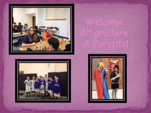 8th graders & Parents! - Valmeyer Community Unit School District