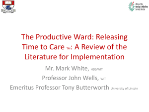 The Productive Ward-Airc2012 -V2