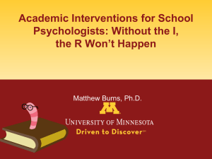 Handout 1 - Minnesota School Psychologists Association