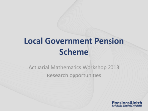Local Government Pension Scheme