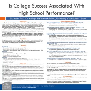 Is College Success Poster