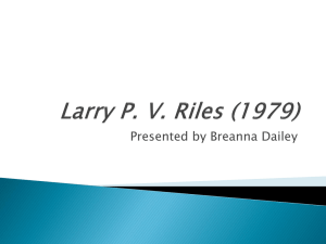 Larry P. V. Riles