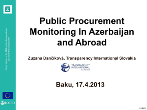 Opening Public Procurement in Slovakia