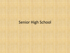 Senior High School