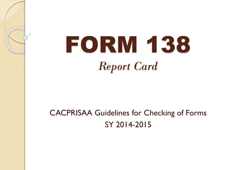 form-138