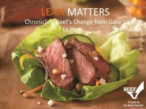 Lean Beef - BeefResearch.org