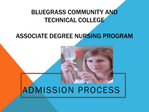 The Associate Degree Nursing Program prepares