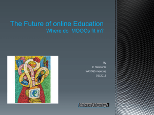 The Future of online Education 2013 PH
