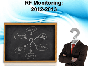 RF Monitoring